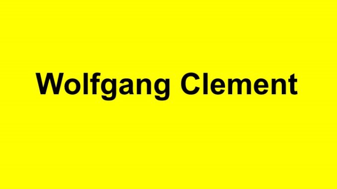 Wolfgang Clement