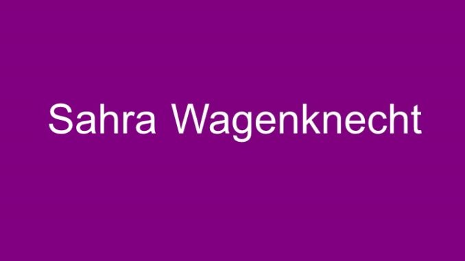Sarah Wagenknecht